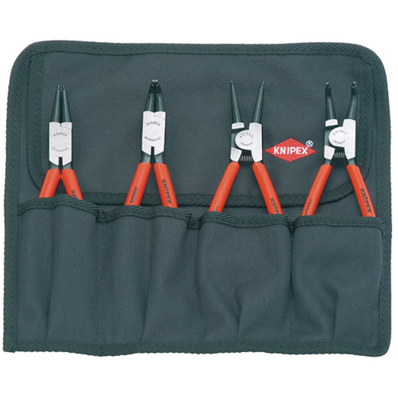 Knipex 00 19 56 Circlip Pliers Set (4 Piece)