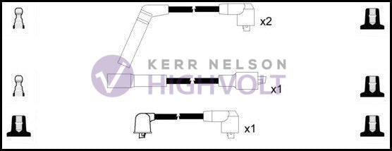 HighVolt Ignition Lead Set - OEF633