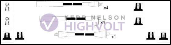 HighVolt Ignition Lead Set - OEF362