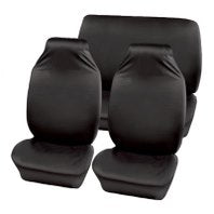 Defenders Full Set Seat Cover (Black Standard Rear Banch)