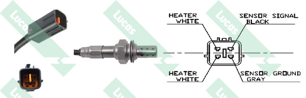 Lucas Oxygen Sensor - LEB5196