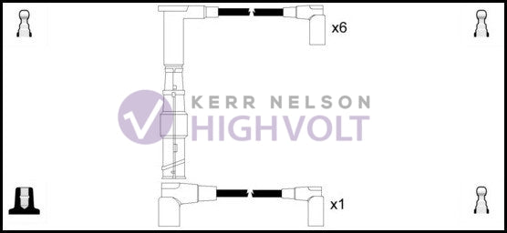 HighVolt Ignition Lead Set - OEF720