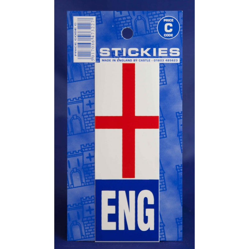 Castle V444 St George ENG No Plate C Code Stickers