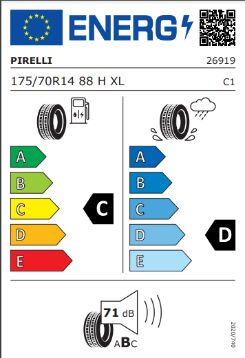 Pirelli 175 70 14 88H Scorpion ATR tyre