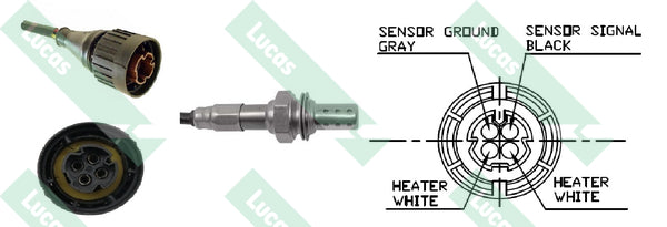 Lucas Oxygen Sensor - LEB5079