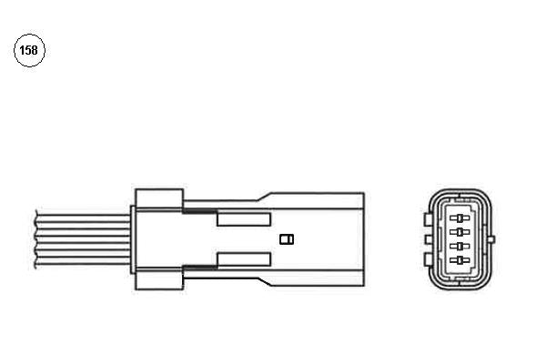 NGK Oxygen / Lambda Sensor - 92056