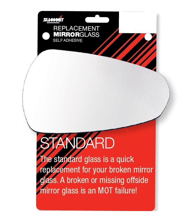 Summit Replacement Mirror Glass - MOUSRG225