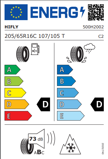 Hifly 205 65 16 107T All-Transit tyre