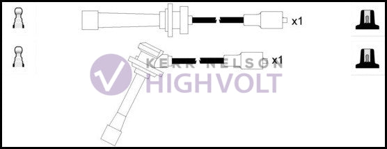 HighVolt Ignition Lead Set - OEF011