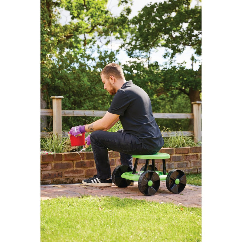 Roller Garden Cart and Seat