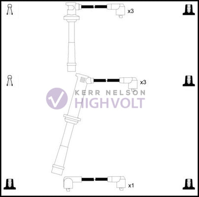 HighVolt Ignition Lead Set - OEF541