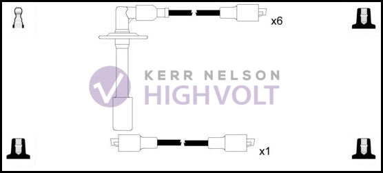 HighVolt Ignition Lead Set - OEF843