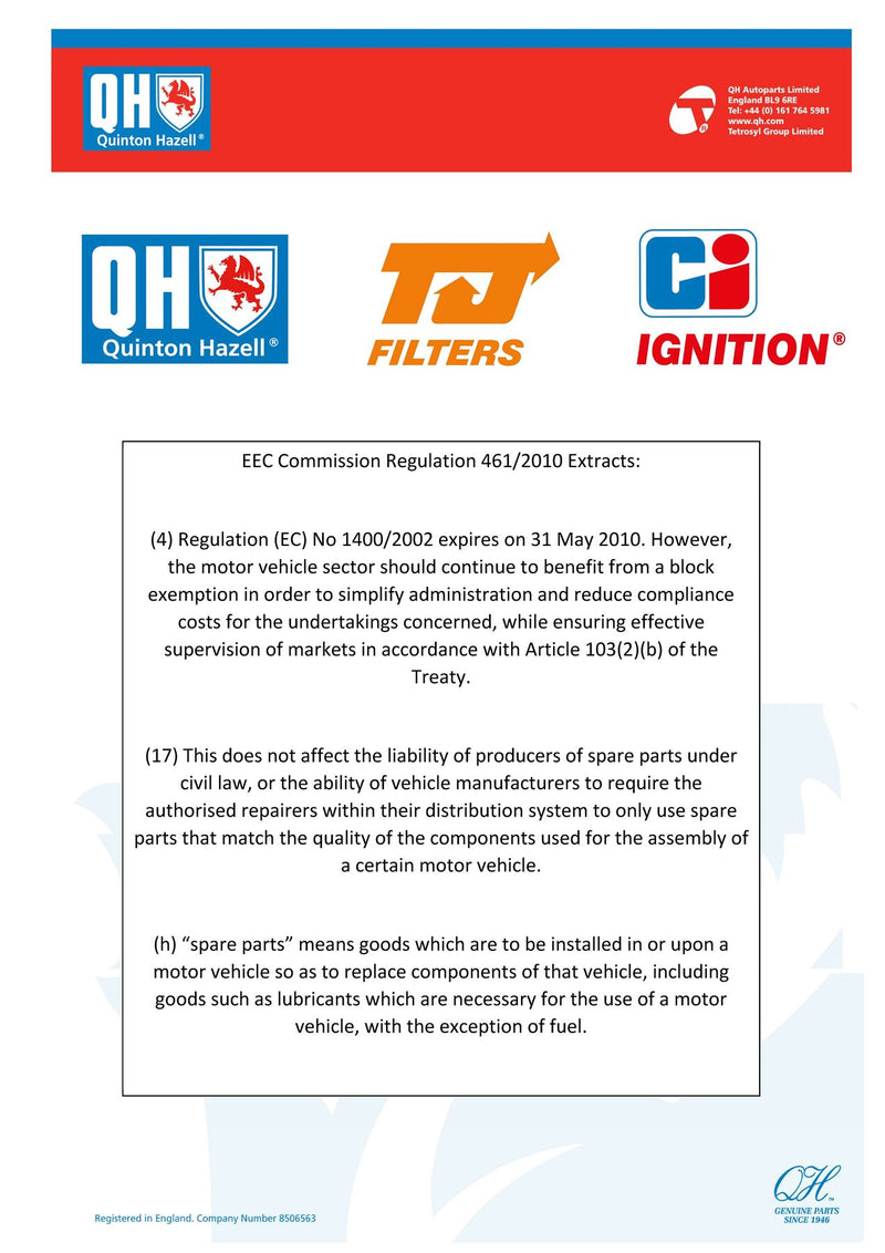 Igntion Air Mass Sensor with housing - QM637