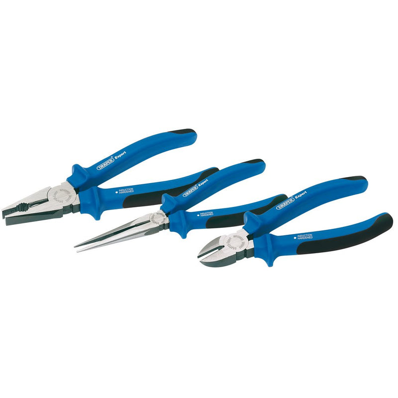 Heavy Duty Soft Grip Pliers Set (3 Piece)