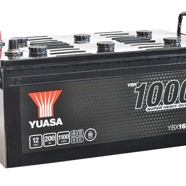 Batterie YUASA Cargo YBX1625 12v 200AH 1100A (IDEM 625HD)