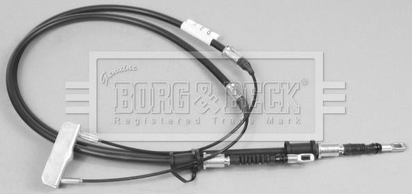 Borg & Beck Brake Cable - Rear -BKB2579