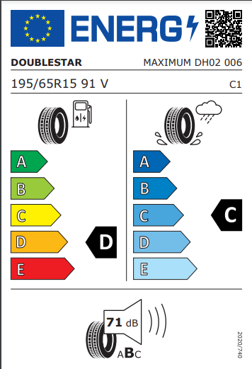 Doublestar 195 65 15 91V Maximum DH02 tyre