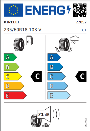 Pirelli 235 60 18 103V Scorpion Verde All Season tyre