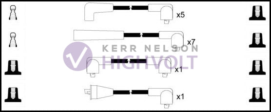 HighVolt Ignition Lead Set - OEF916