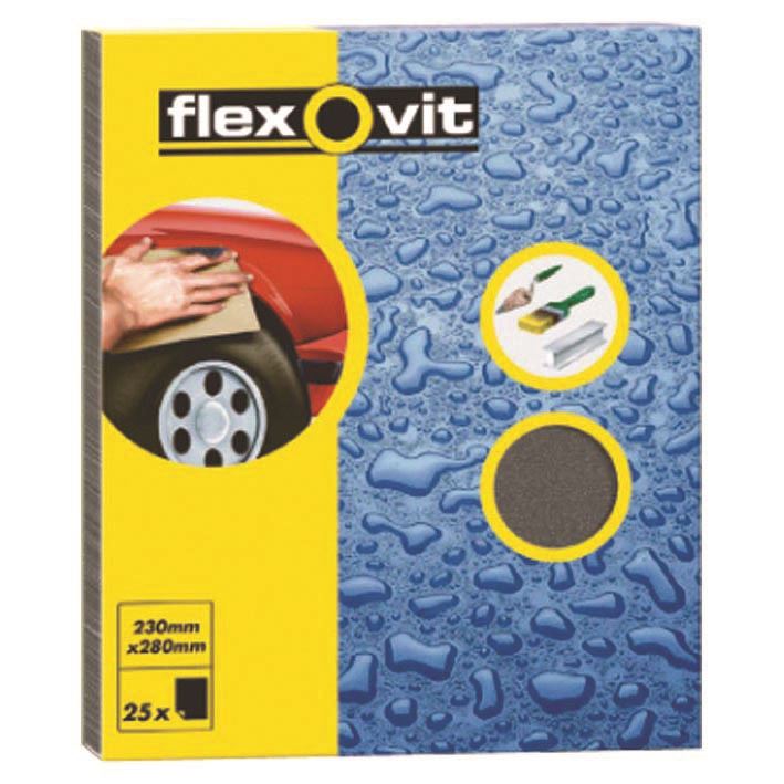 Flexovit 66254482065 Wet & Dry 1500g Pack of 25