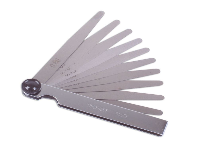 Laser Metric Feeler Gauge with 10 Blades