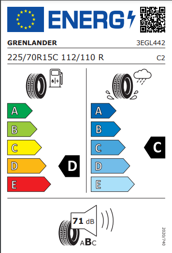 Grenlander 225 70 15 112R L-Strong 36 tyre