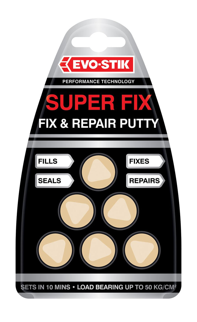 Evo-Stik 30812275 Superfix E/S Card 6 X Tabs