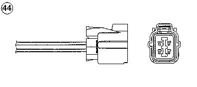 NGK Oxygen / Lambda Sensor - Oza669-Ee11 - 7971