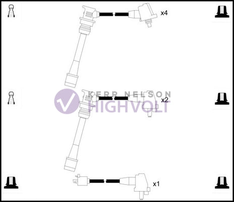 HighVolt Ignition Lead Set - OEF396