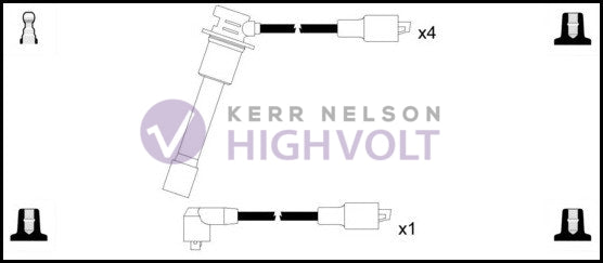 HighVolt Ignition Lead Set - OEF317