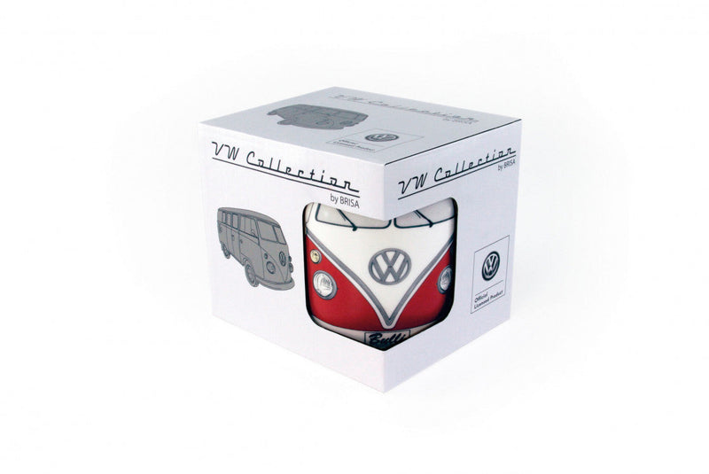 VW T1 Bus Coffee Mug 370ml In Gift Box - Red