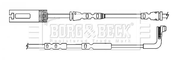 Borg & Beck Wear Lead Part No -BWL3138