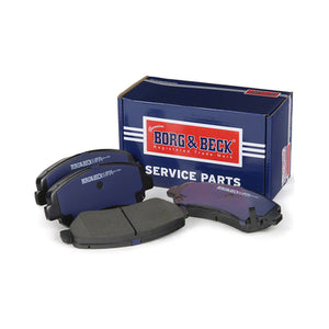 Borg & Beck Front Brake Pad Set - BBP2084 fits Nissan Qashqai 07-