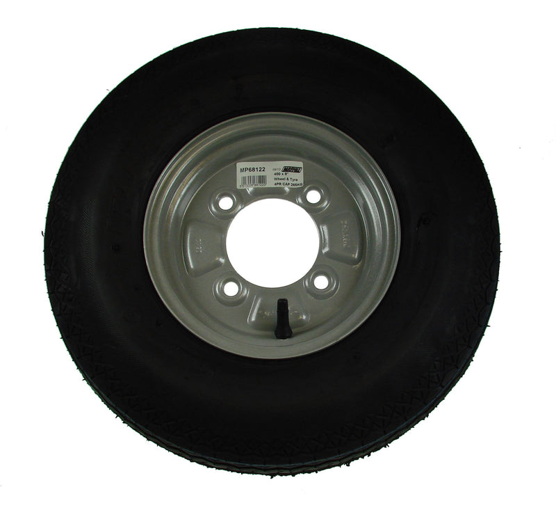 Maypole Spare Trailer Wheel & Tyre 400 x 8