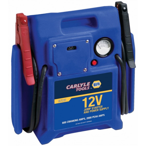 Carlyle Hand Tools - Heavy-duty 12 Volt Jump Starter and Power Supply