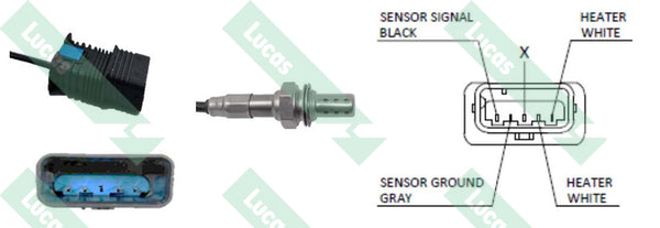 Lucas Oxygen Sensor - LEB5458