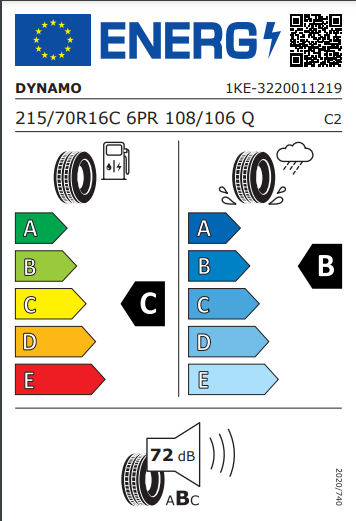 Dynamo 215 70 16 108Q Hiscend-H MC02 tyre