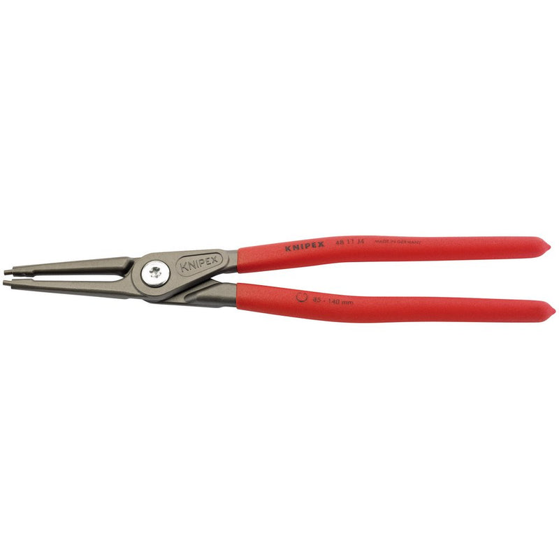 Knipex 48 11 J4 320mm Internal Straight Tip Circlip Pliers, 85 - 140mm Capacity