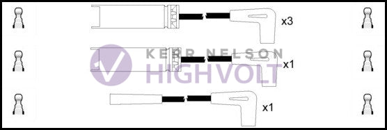 HighVolt Ignition Lead Set - OEF327