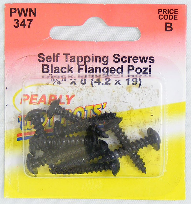 Pearl PWN347 Flanged Self Tap Screw 3/4 X 8 X10