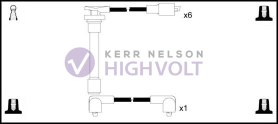 HighVolt Ignition Lead Set - OEF318