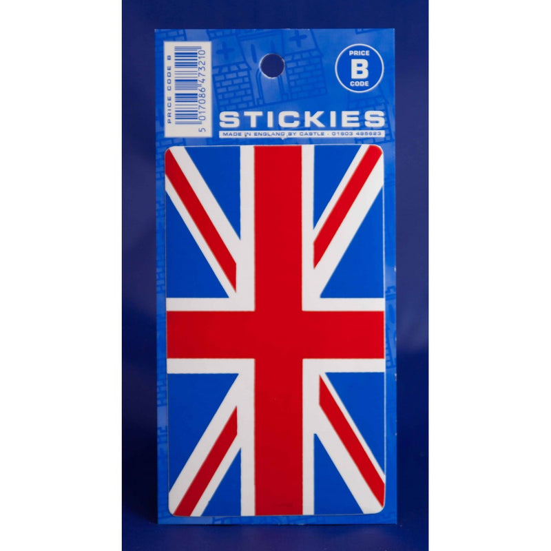 Castle V11 Union Jack Medium B Code Stickers