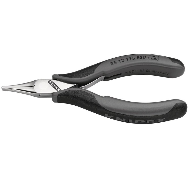 Knipex 35 12 115 ESD Flat Jaw Antistatic Pliers, 115mm