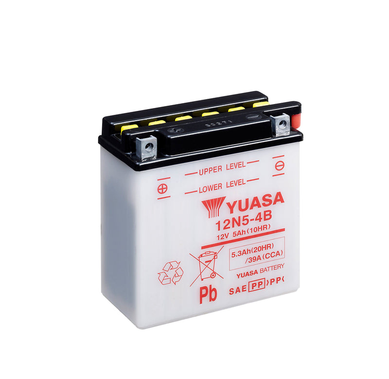 12N5-4B (DC) 12V Yuasa Conventional Battery (5470966186137)