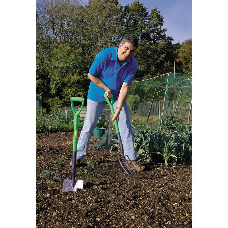 Carbon Steel Garden Fork and Spade Set