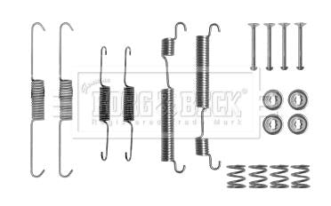 Borg & Beck Fitting Kit -  Shoes  - BBK6242 fits Hyundai Accent 94-00