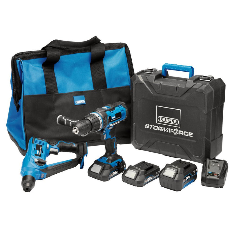 Draper Storm Force 20V Cordless Kit (7 Piece)