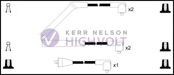 HighVolt Ignition Lead Set - OEF878