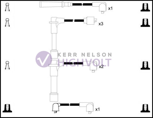 HighVolt Ignition Lead Set - OEF224