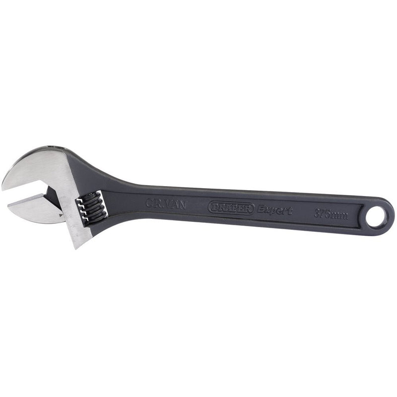 375mm Crescent-Type Adjustable Wrench with Phosphate Finish